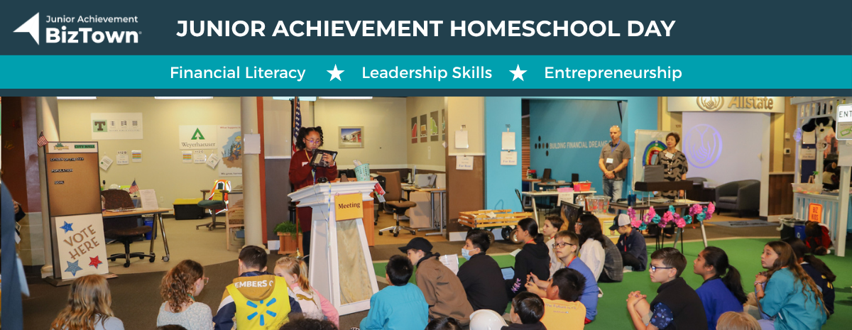 Friday, November 13, 2026 JA BizTown Homeschool Day